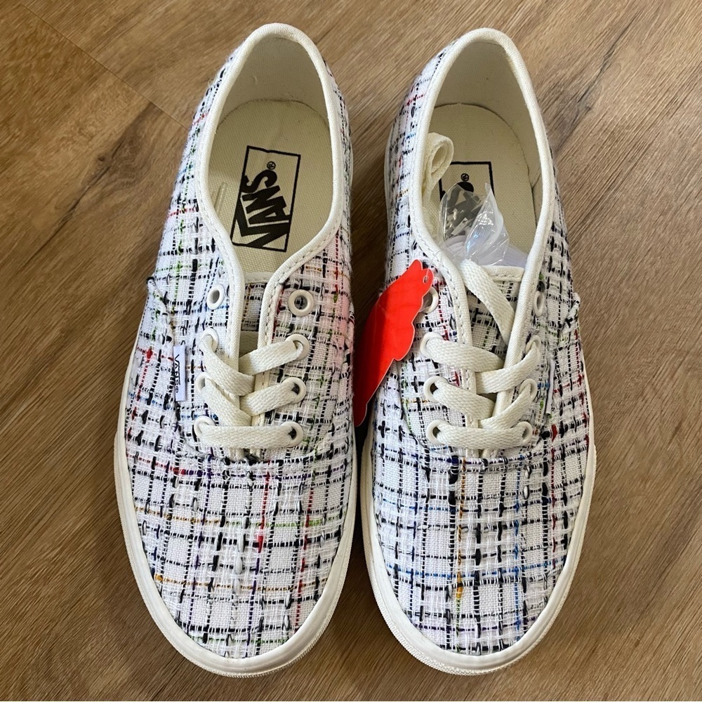 Vans Tweed Low Top Sneakers Multicolor cream white - Picture 4 of 5